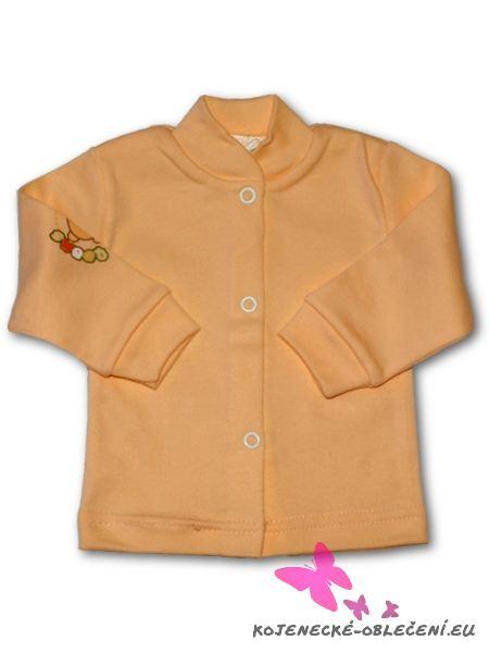 Dojčenský kabátik New Baby oranžový